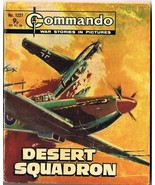 Commando War Stories In Pictures Desert Squadron 66 Pages No 1227 Thomps... - $4.94