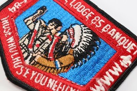 Vintage 1984 Seminole Lodge 85 Banquet OA Order Arrow WWW Boy Scout Camp Patch - £9.19 GBP