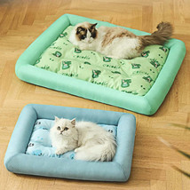 MADDEN  Summer Cooling Pet Cat Bed Cushion Ice Pad Dog Sleeping Square Mat for P - £29.91 GBP+