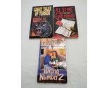Lot Of (3) Young Adult Horror Mystery Paperback Books RL Stine Edgar All... - $35.63