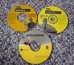 Symantec Norton Antivirus 2000, Norton Systemworks 2000, PCAnywhere CDs - $18.81