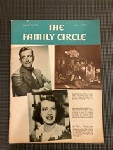 The Family Circle Magazine January 17 1936 Edward Horton, Lily Pons - £7.80 GBP
