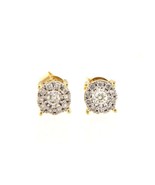 Diamond Unisex Earrings 14kt Yellow Gold 459522 - €211,60 EUR