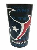 Texans NFL Re-useable Stadium 22 oz Cup Plastic Football Tailgating Party - £2.37 GBP