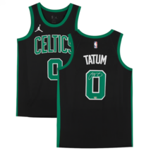 Jayson Tatum Autographed Celtics Black Statement Edition Nike Jersey Fanatics - £482.86 GBP