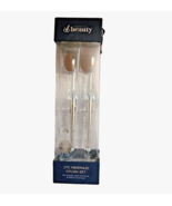 Inovation Beauty Oval Face Brush Set – Small &amp; Medium, Synthetic, New wi... - $254.32 MXN