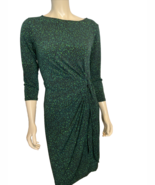 Ann Taylor Factory Green and Black Knit 3/4 Sleeve Knit Dress Size S - $51.88 CAD Ann Taylor Factory Green and Black Knit 3/4 Sleeve Knit Dress Size S - $51.88 CAD
