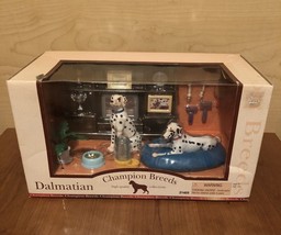 Vintage CHAMPION BREEDS Dalmatian Collectibles Collector&#39;s Quality Set - $33.16