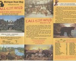 Call of the Wild Museum Brochure Gaylord Michigan &amp; Map  - £10.90 GBP