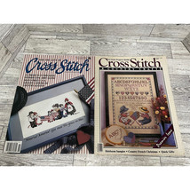 Vintage Cross Stitch Pattern Magazine Books Premier Issue - $12.86