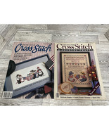 Vintage Cross Stitch Pattern Magazine Books Premier Issue - $12.86