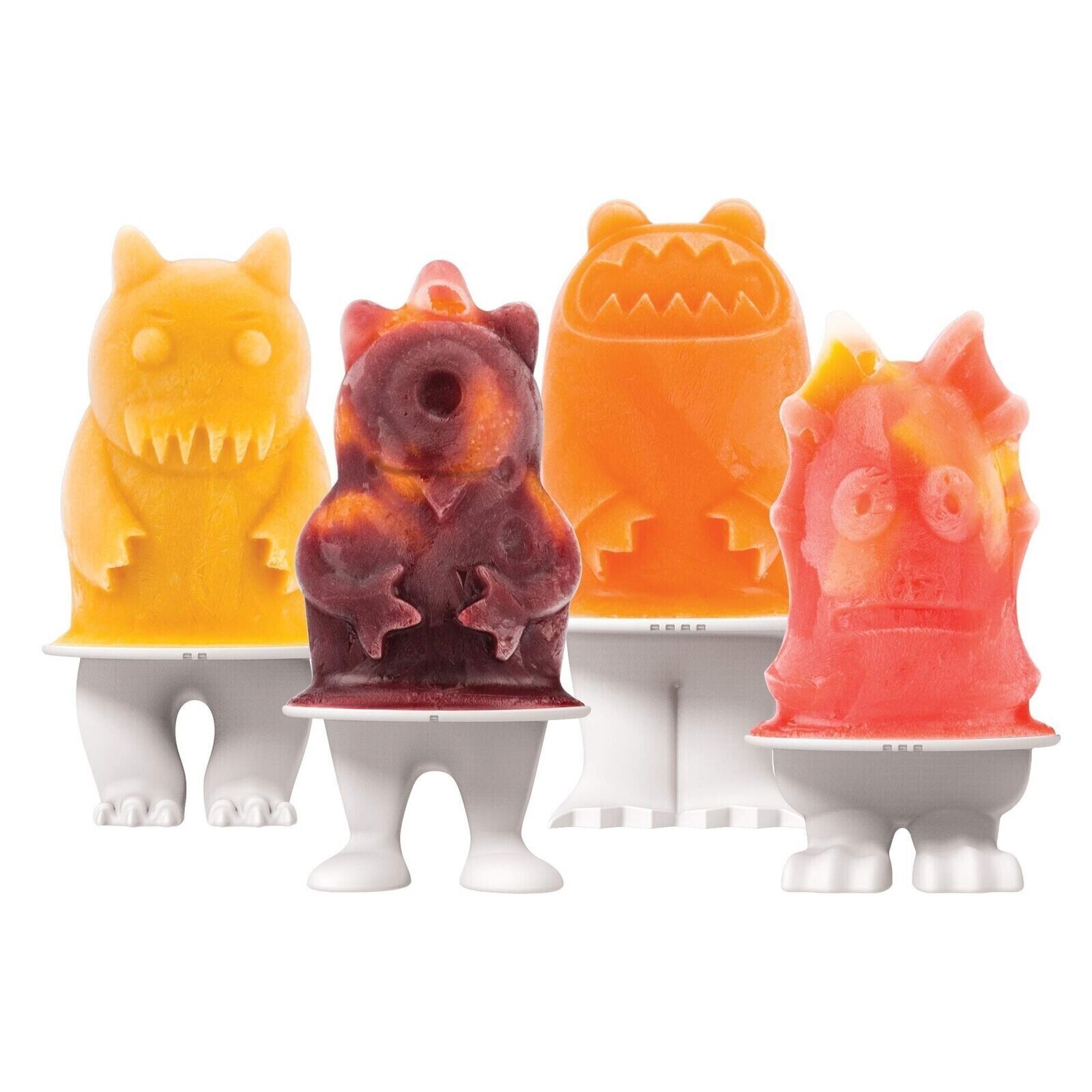 Primary image for Tovolo Monster Popsicle Molds (Set of 4) - Reusable Mess-Free Silicone Ice Po...