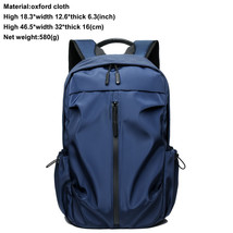 New Waterproof Backpack Men Laptop Bag Breathable Men&#39;s Business Travel Backpack - £47.90 GBP