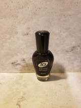 Pro 10 Professional Nail Lacquer Finger Nail Polish 469 The Little Black Dress - £6.36 GBP