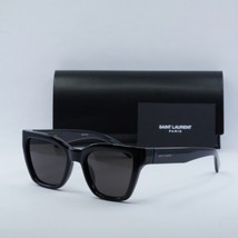 SAINT LAURENT SL641 001 Black/Black 52-20-145 Sunglasses New Authentic - $205.10