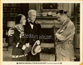 1931 Film Photo Ziegfeld Dorothy Mackaill Reckless Hour K693 - £11.87 GBP