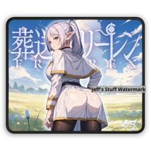 Frieren Waifu Gaming Mouse Pad Sousou no Frieren Anime Fantasy Japan Des... - $11.99