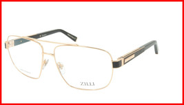 ZILLI Eyeglasses Frame Titanium Acetate Leather France Made ZI 60046 C01 - £615.75 GBP
