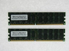 8GB (2X4GB) DDR2 Memory Ram PC2-3200 Ecc Reg Dimm - £39.62 GBP