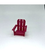 Li&#39;l Woodzeez Outdoor Patio Beach Chair Replacement Furniture - $8.59