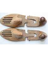 Pair of Old Antique Wooden Shoe Last Form Size 41 Shoemakers Tool Wood C... - $37.04