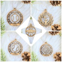 Custom Sports Ornament: Team Keepsake Gift - $4.00