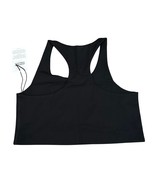Girlfriend Collective Black Paloma Racerback Bra 1002 Size XXS New with ... - $37.62