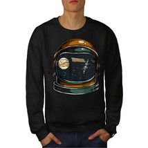 Wellcoda Cosmos Satellite Mens Sweatshirt, Satellite Casual Pullover Jumper - £24.17 GBP+