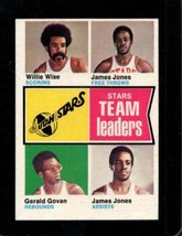 1974-75 Topps #229 Utah Stars Team Leaders Nm *X94009 - £1.73 GBP