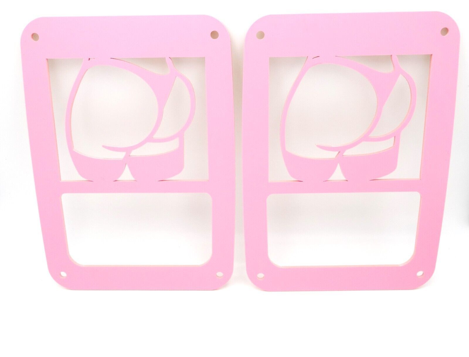 Jeep pink Thong Tail light covers / sexy lady covers  fit 07-18 Wrangler... - $14.90