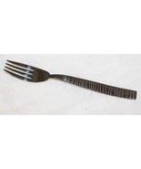 Mepra Tigre Oro Nero 8.25&quot; Black Etched Dinner Fork ~ Salesman Sample Ne... - £37.33 GBP