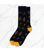 Men&#39;s Lawyer Socks Gift for Lawyer Bar Exam Scale of Justice Quill Gavel... - $262.15 MXN