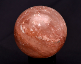 Himalayan Red Azeztullite  agnitite crystal sphere infusion of divine fire #6749 - £177.23 GBP