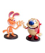 Ren and Stimpy Nickelodeon Action Figure Toy, 3 in - £13.35 GBP