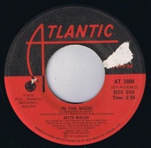 Bette Midler In The Mood 45 rpm Drinking Again Canadian Pressing - $4.94