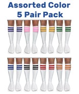 Jefferies Socks Boys Girls Assorted Color Stripe Vintage Knee High Tube ... - £11.96 GBP