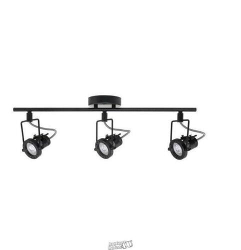 Hampton Bay Desmond Collection LED 3-Light Black Track - £60.74 GBP