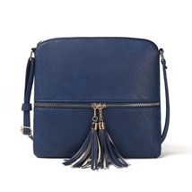 Fashion Women Crossbody Bag Vintage Messenger Bag High Quality Retro Tassels Sho - £19.06 GBP