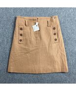 Halogen Skirt Women&#39;s 2 Beige Wool Blend NWT - €16,27 EUR
