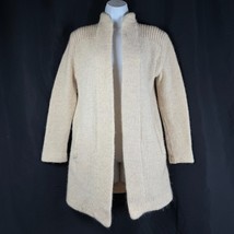 VTG Années 1980 P.G.E. Cardigan En Mohair Femme Taille M Fabriqué À Hong... - $41.56