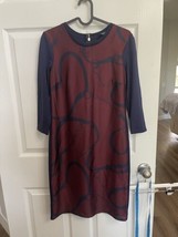 Lauren Ralph Lauren Equestrian Dress Size XS Shift 3/4 Sleeevs Bits Bree... - £16.25 GBP