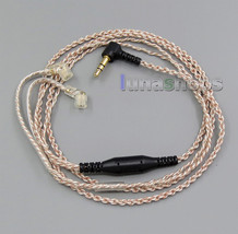 EachDIY Earphone Silver Plated OCC Mixed Foil PU Cable For UE18 UE11Pro UE10pro  - £16.99 GBP