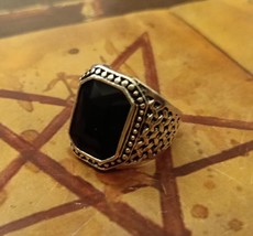Most Power Queen Succubs Rings Black Stone Aghori Wish Granted - $78.21