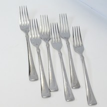 Zwilling J A Henckels Angelico Dinner Forks 7 3/4&quot; Stainless Lot of 6  18/10 - $29.39