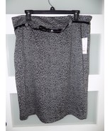 George Gray Leopard Spot Ponte Pencil Skirt Size 16 Women&#39;s NEW - €20,38 EUR