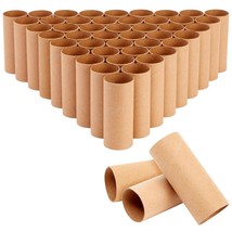 48 Pack Empty Toilet Paper Rolls For Crafts, Brown Cardboard Tubes For D... - £29.88 GBP