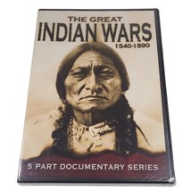 The Great Indian Wars 1540-1890 Documentary Series DVD 2009 + Bonus Features - £3.77 GBP