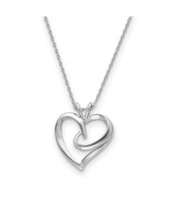 Sterling Silver The Hugging Heart Necklace - €103,81 EUR