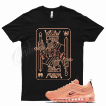 Black KING T Shirt for N Air Max 97 Los Angeles City Special Orange LA - £20.49 GBP+