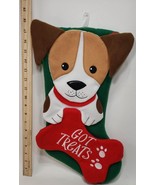 Holiday Time 18&quot; Christmas 3D Pet Stocking Dog - $398.76 MXN